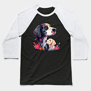 Dalmatian Mothers Day Baseball T-Shirt